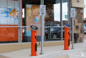 AT&T electric car outlets