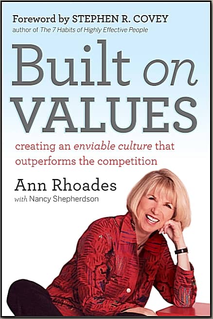 built on values culture book